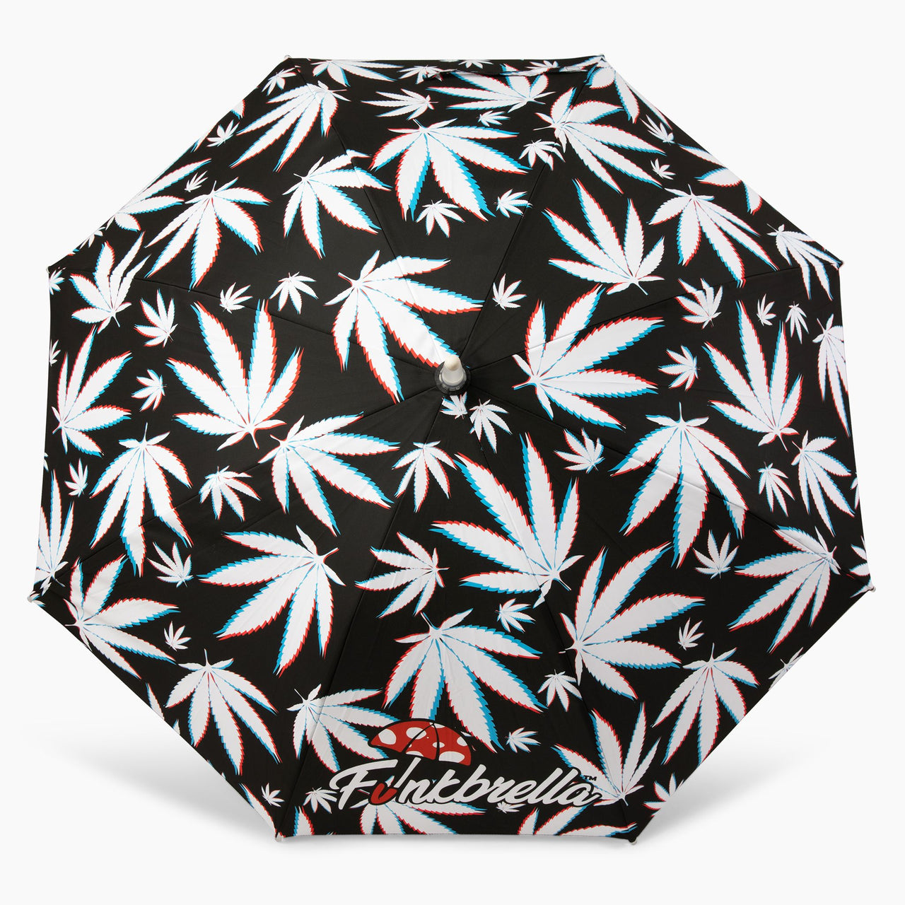 Mary Jane Umbrella with Multi-Color LED Light Show, Strobe, Fade, Static LED Settings, AAA Batteries, 47" Canopy