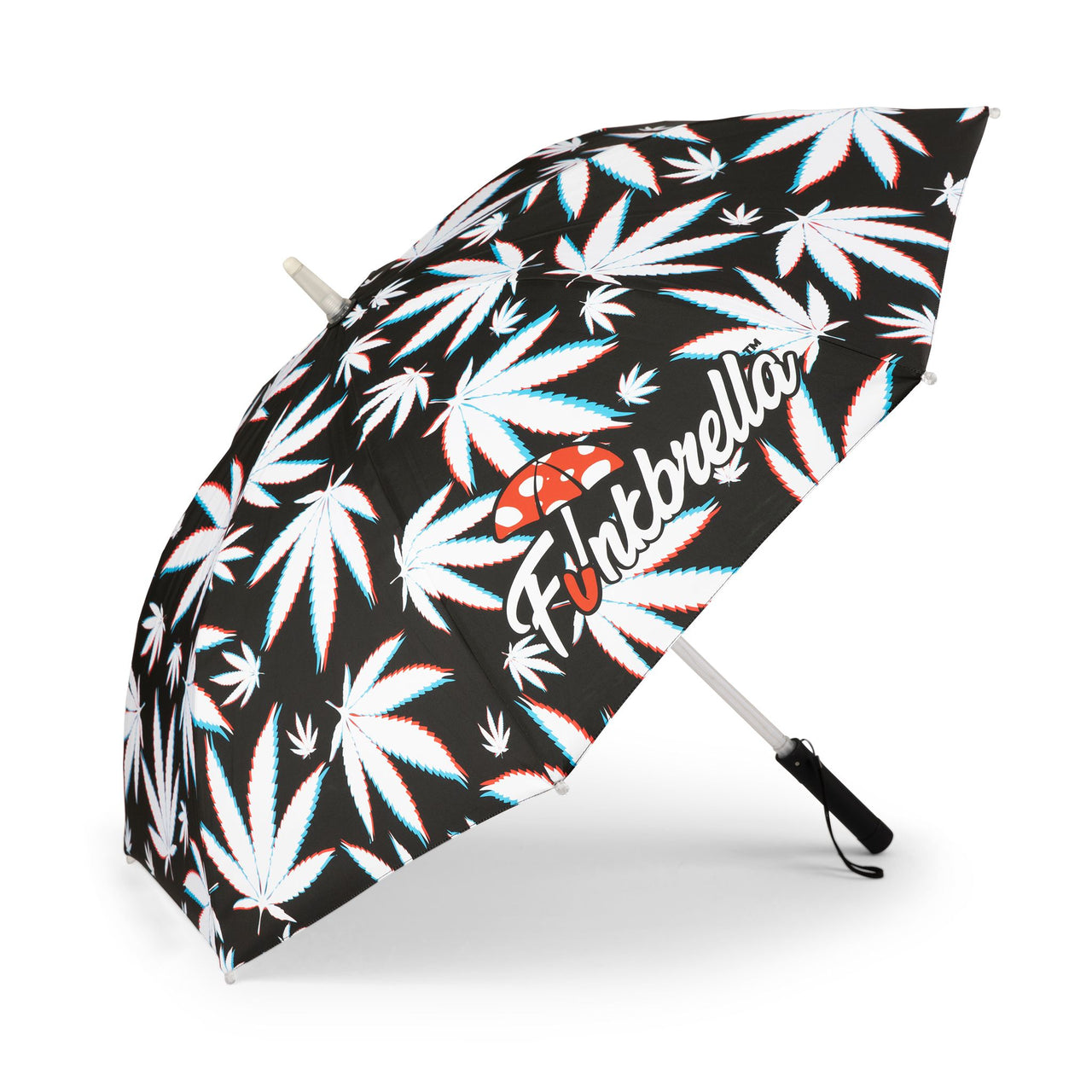 Mary Jane Umbrella with Multi-Color LED Light Show, Strobe, Fade, Static LED Settings, AAA Batteries, 47" Canopy